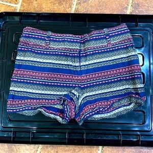 Loft shorts size 0